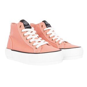 Loyalty & Faith Womens/Ladies Millie High-top Sneakers / Pink/White